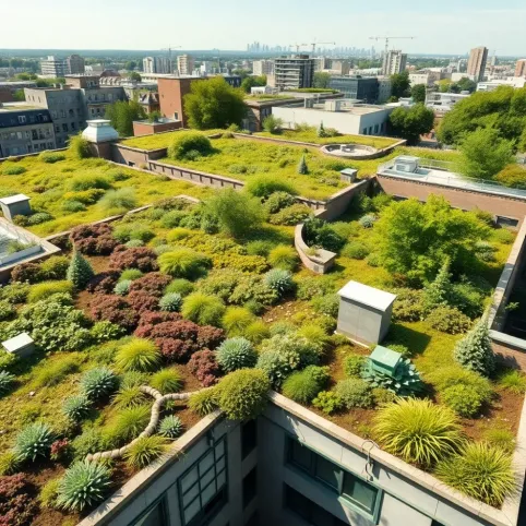 Zielone dachy rodzaje