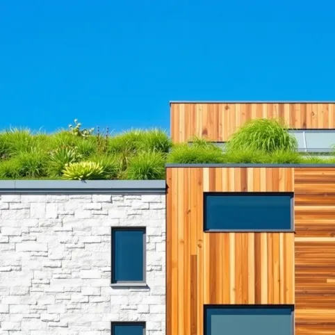 Zielony dach jaka elewacja