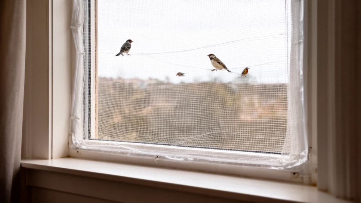 SIATKA na OKNO bez wiercenia