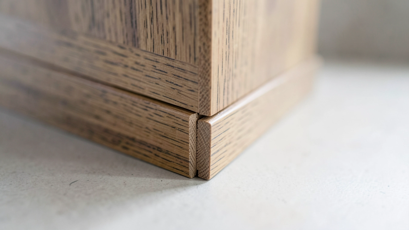 sposób łączenia paneli pionowy