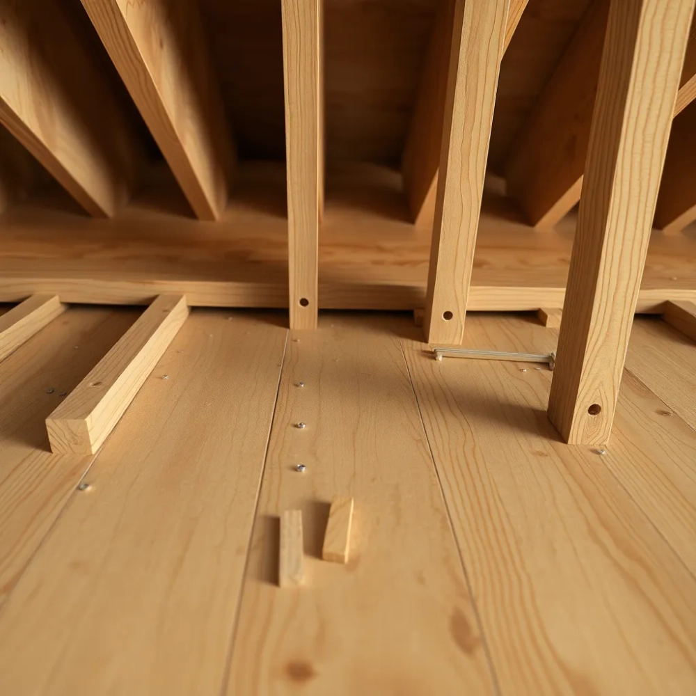 Sposób na skrzypiącą podłogę drewniana