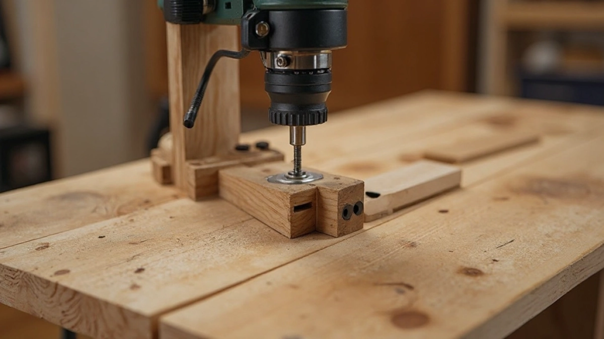 Szablon do wiercenia pod kątem