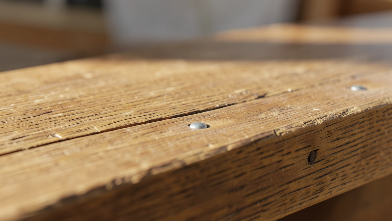 Technika mocowania desek - gwoździe i rozstaw na metr