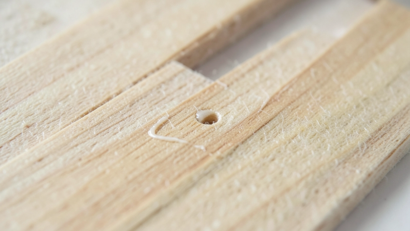 Techniki nakładania kleju na lamele