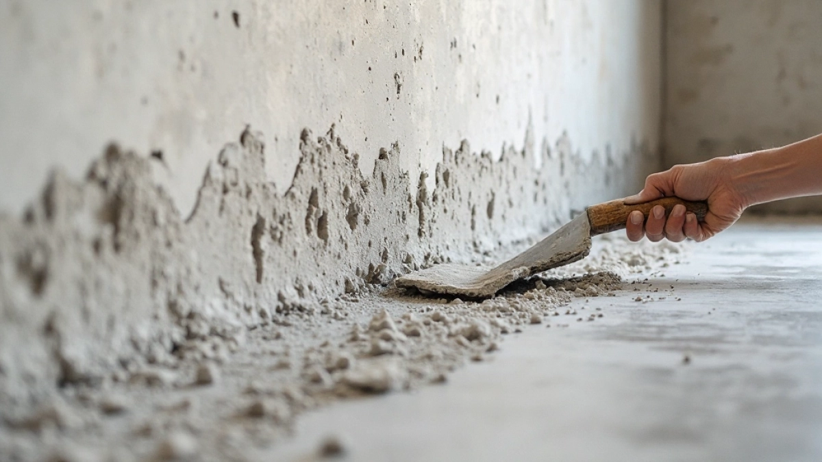 Tynkowanie klejem do siatki