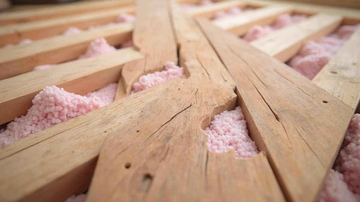 Układanie podłogi drewnianej na legarach