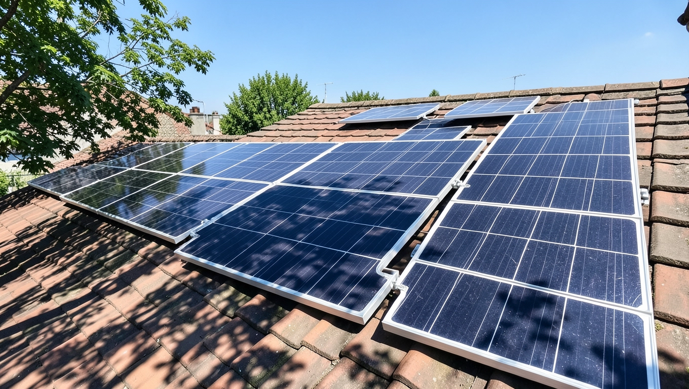 Wady szeregowego spięcia modułów PV