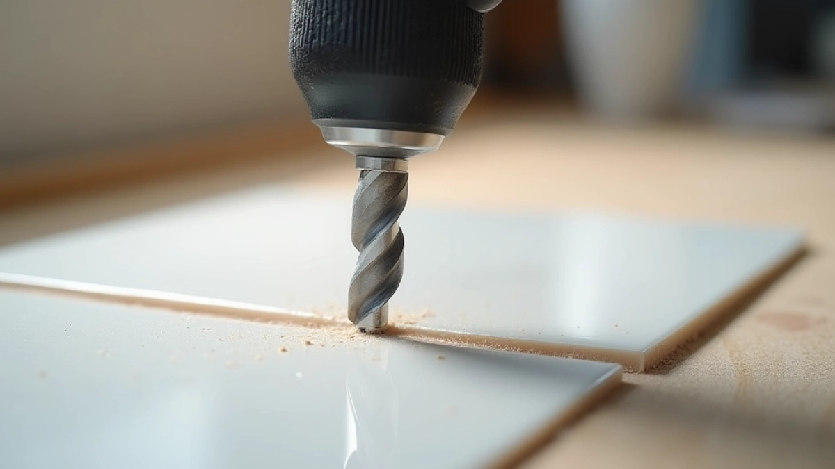 Wiercenie w płytkach z udarem czy bez