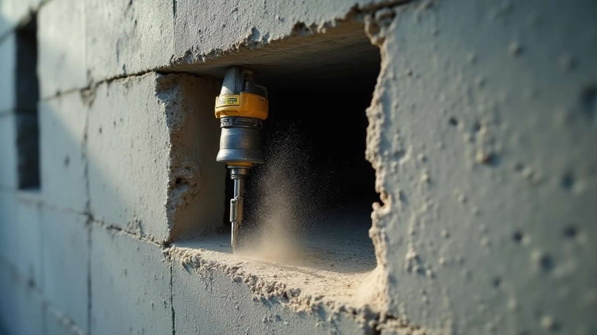 Wiercenie w wielkiej płycie