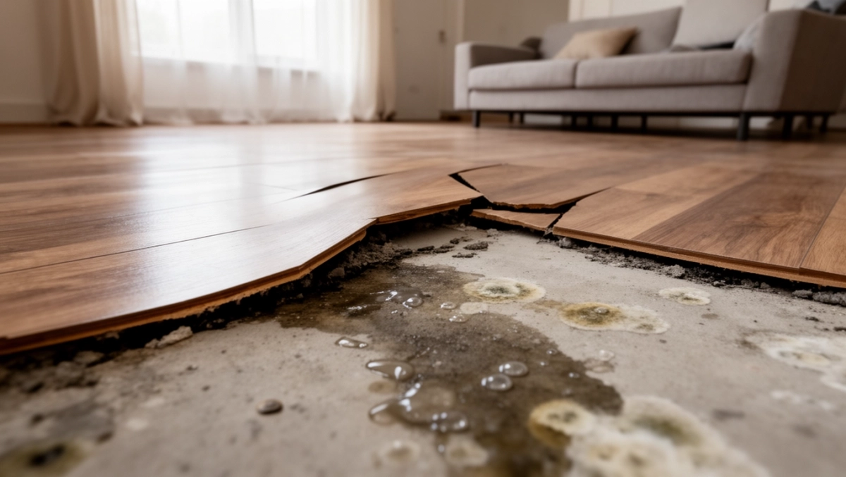 Wilgotność posadzki pod panele laminowane