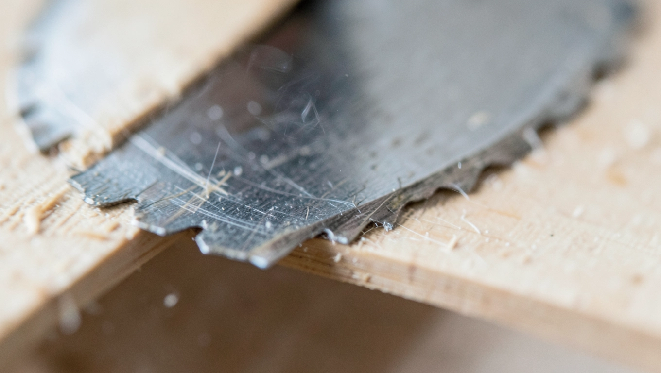 Wskazówki cięcia lameli tarczą