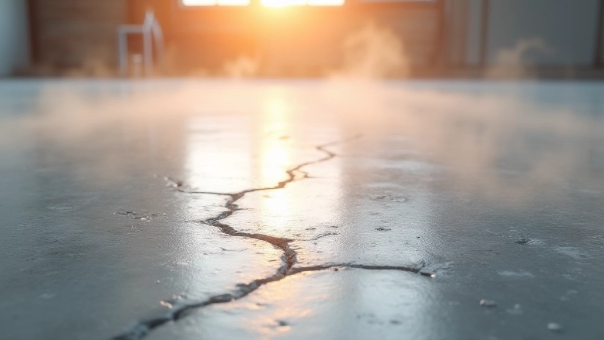 Wygrzewanie posadzki po roku