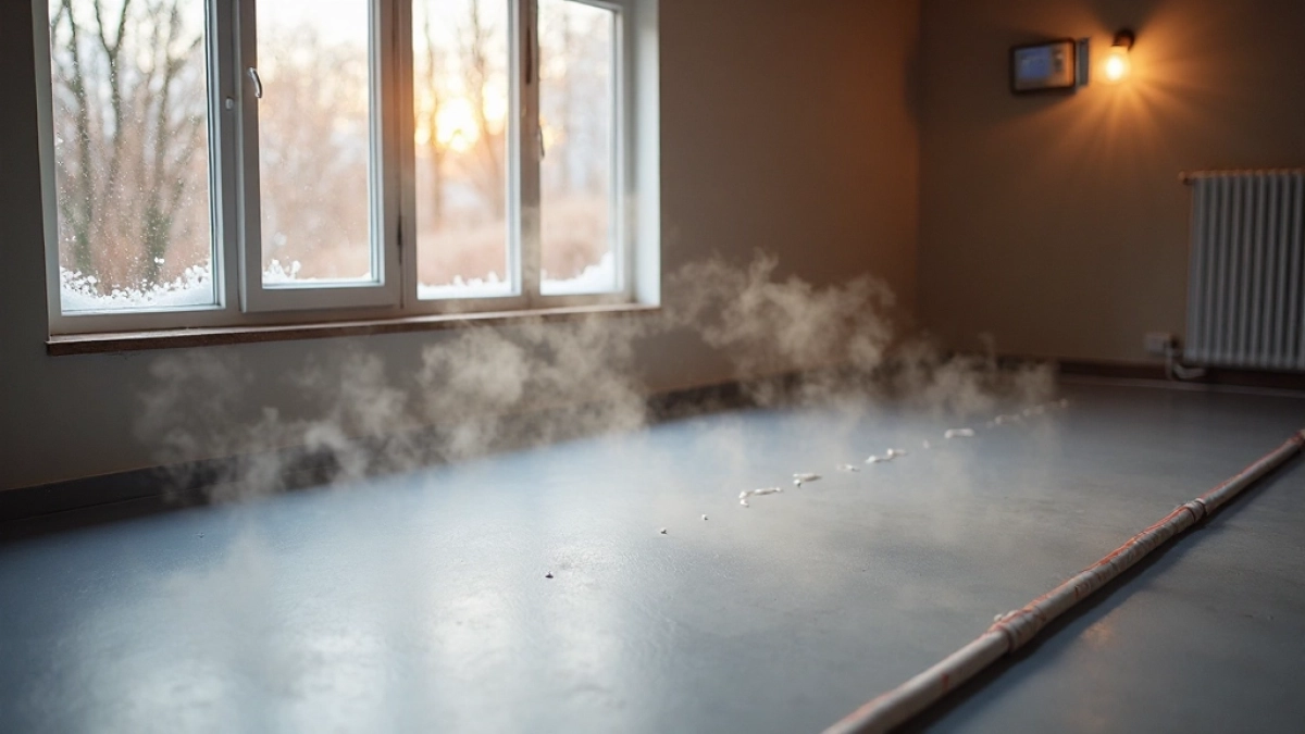 Wygrzewanie posadzki pompa ciepła