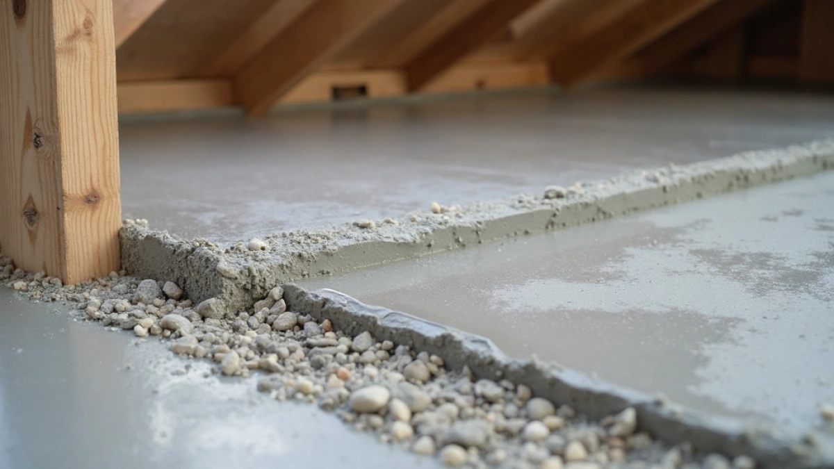 Wylewka na stropie betonowym