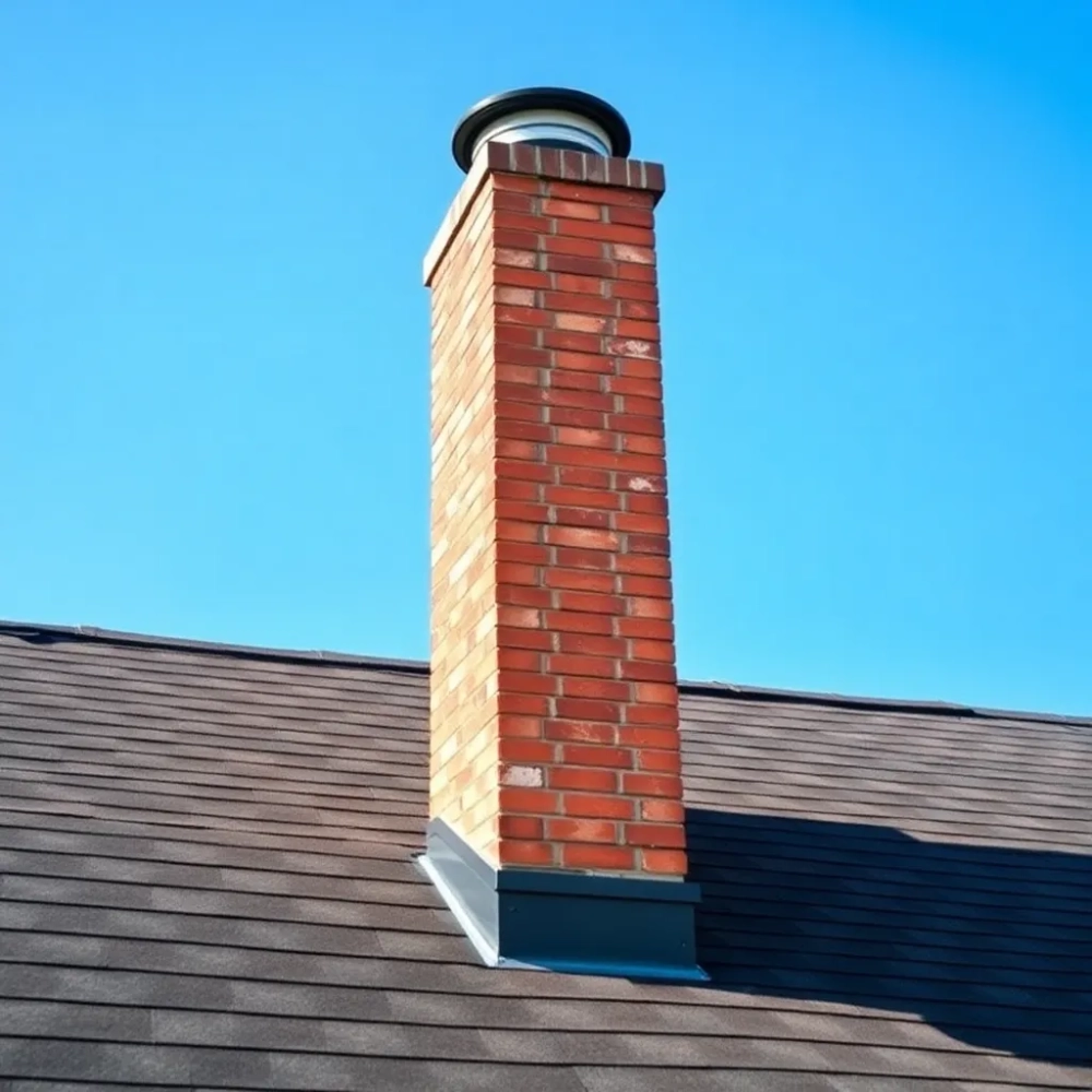 Wysokość komina spalinowego ponad dach