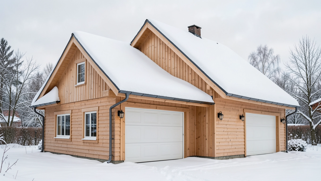 Zalety dachu dwuspadowego na garażu