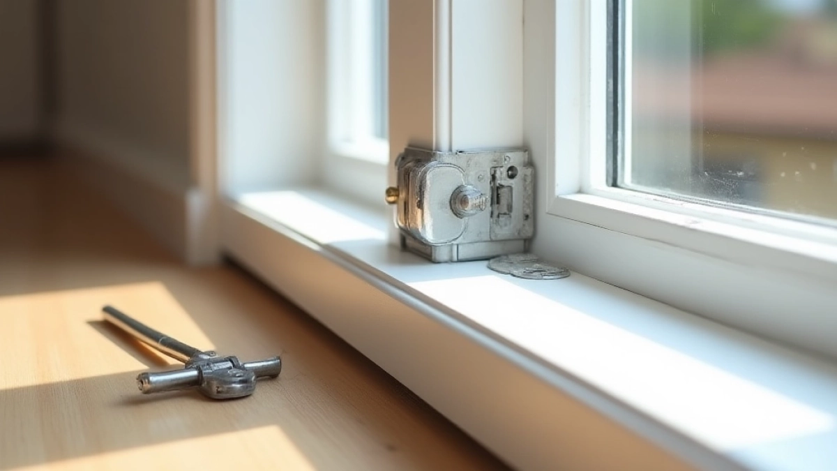 Zatrzask balkonowy bez wiercenia