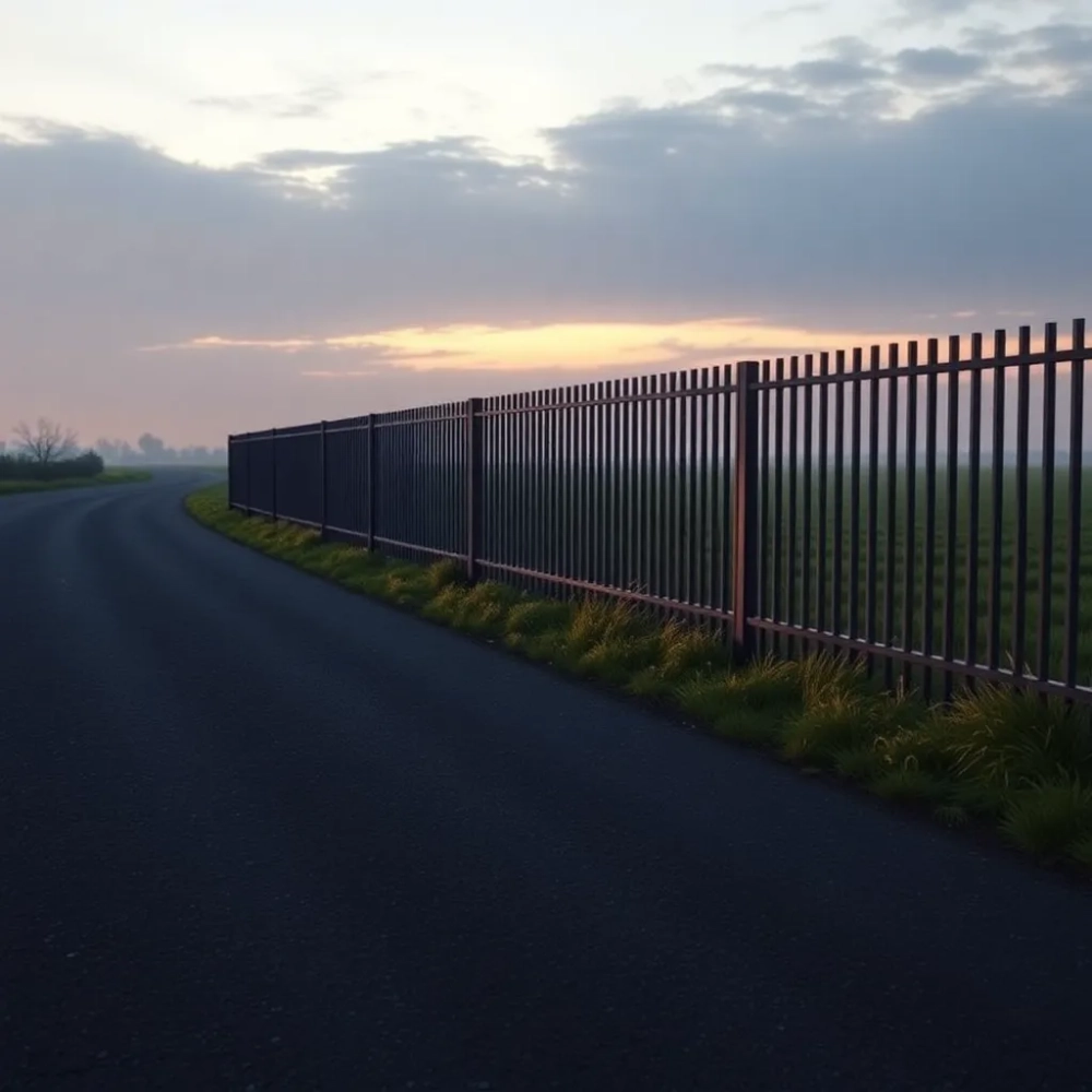Zgłoszenie ogrodzenia od strony drogi wzór