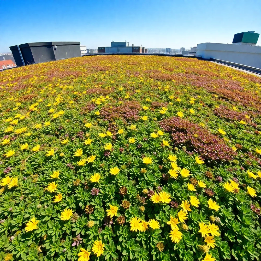Zielony dach a powierzchnia biologicznie czynną